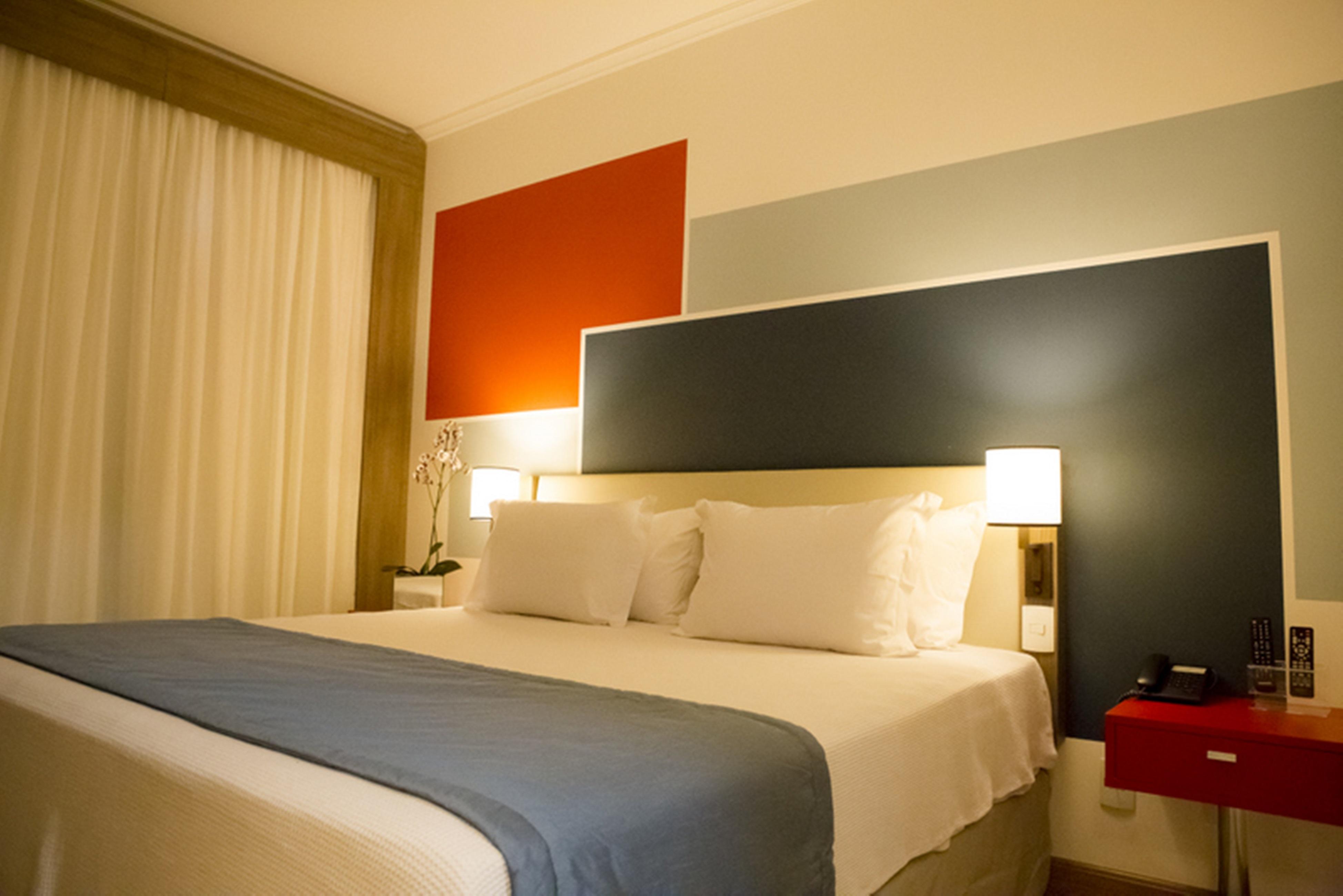 Tryp By Wyndham Ribeirao Preto Hotell Exteriör bild A bedroom at the hotel