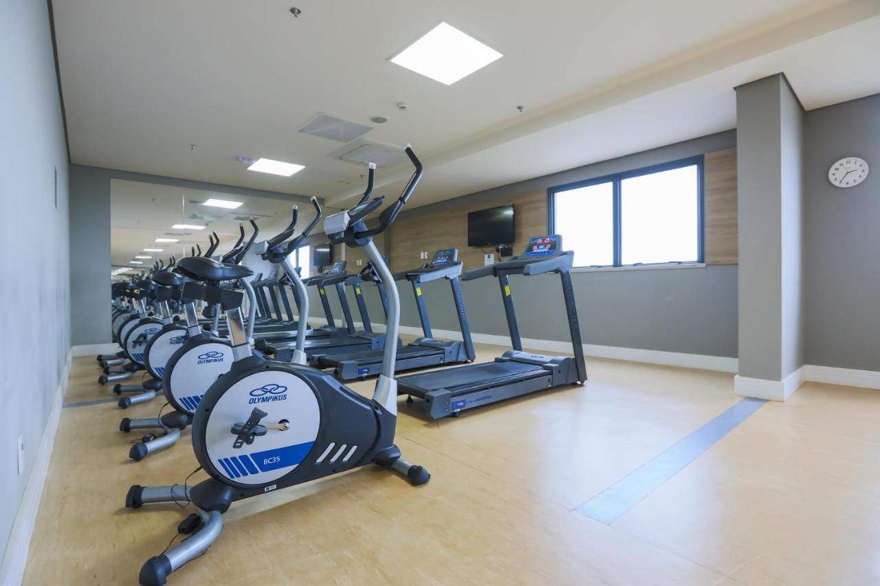 Tryp By Wyndham Ribeirao Preto Hotell Exteriör bild The gym at the hotel